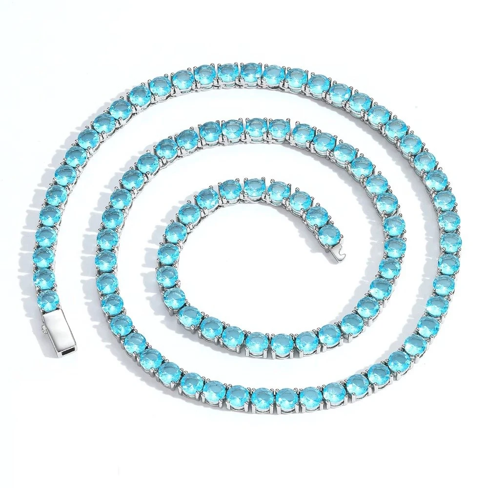 Riviera 4 pontas 5mm azul celeste, foto 1